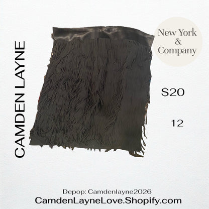 New York & Co. Fringe Skirt