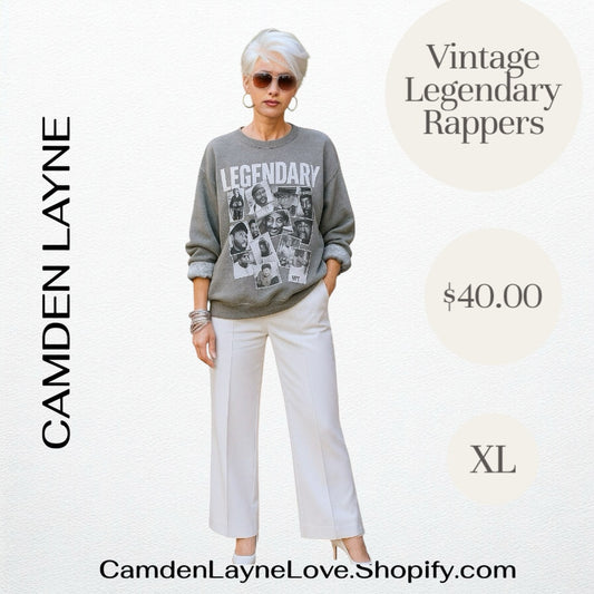 Vintage Legendary Rappers Sweatshirt