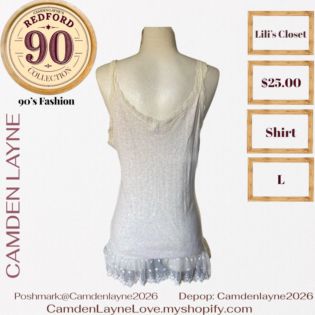 Lili’s Closet Lace Embroidered Top