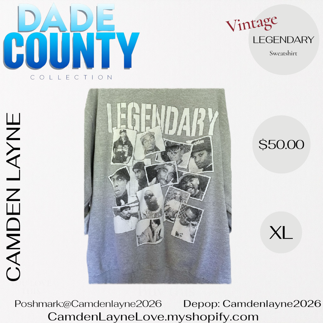 Vintage Legendary Rappers Sweatshirt