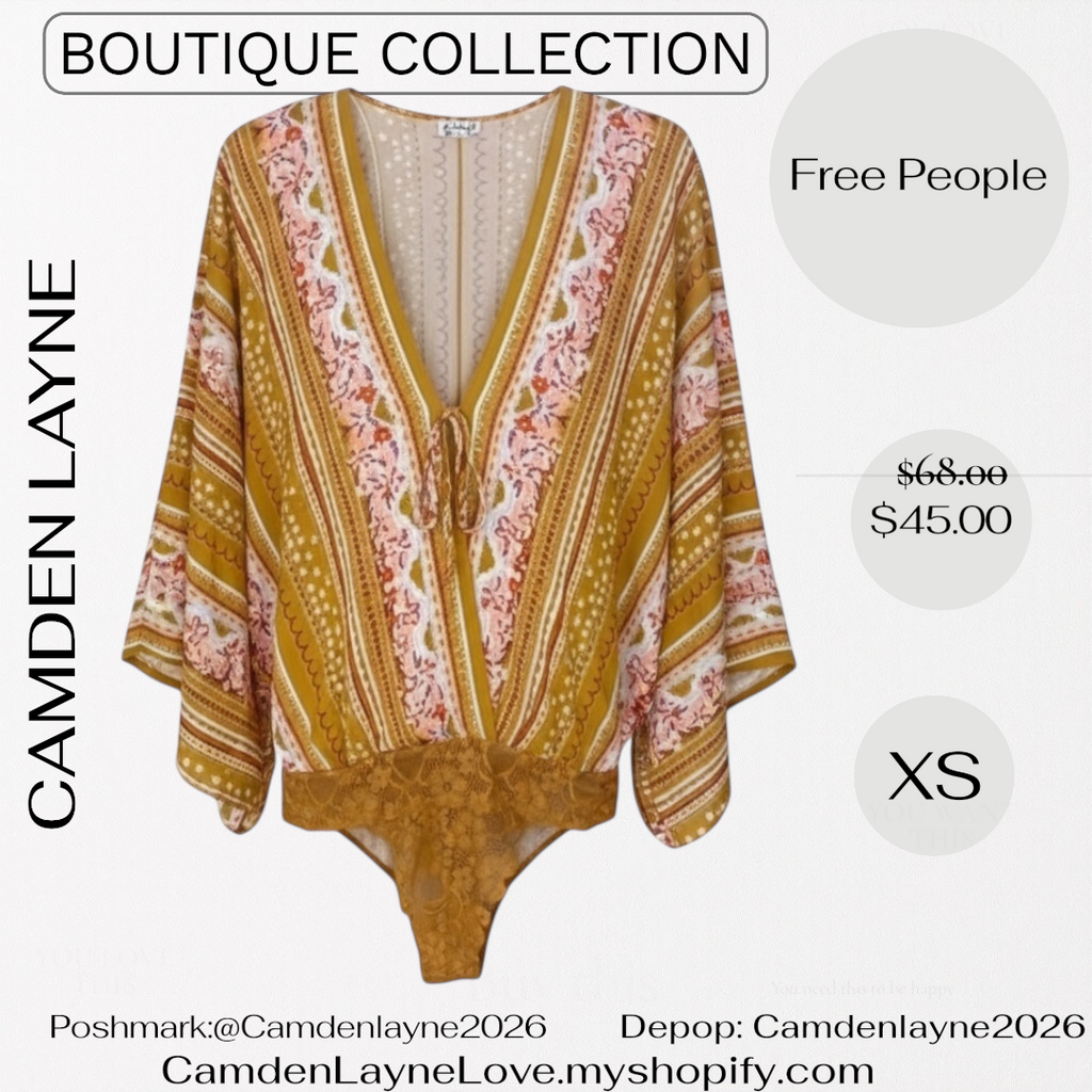 Free People Intimately One Piece Blouse