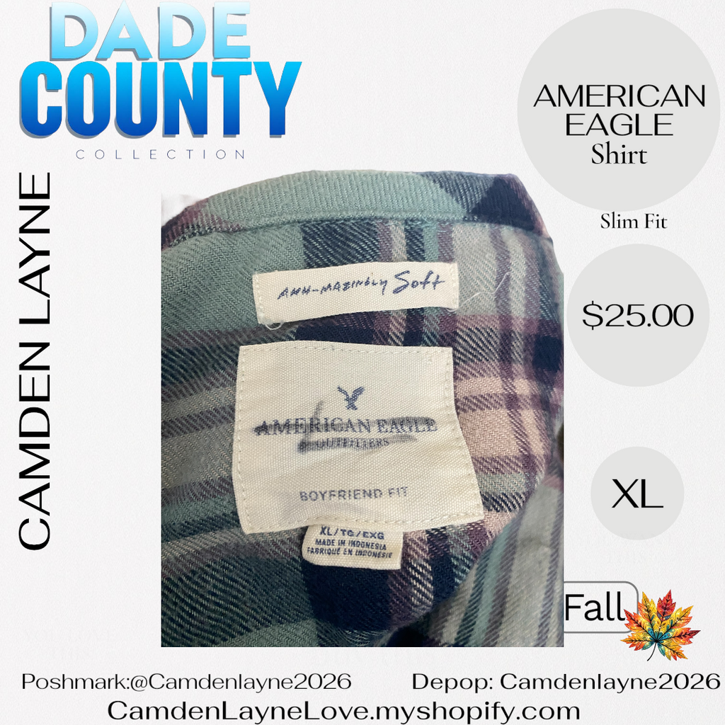 American Eagle Slim Fit Button Down