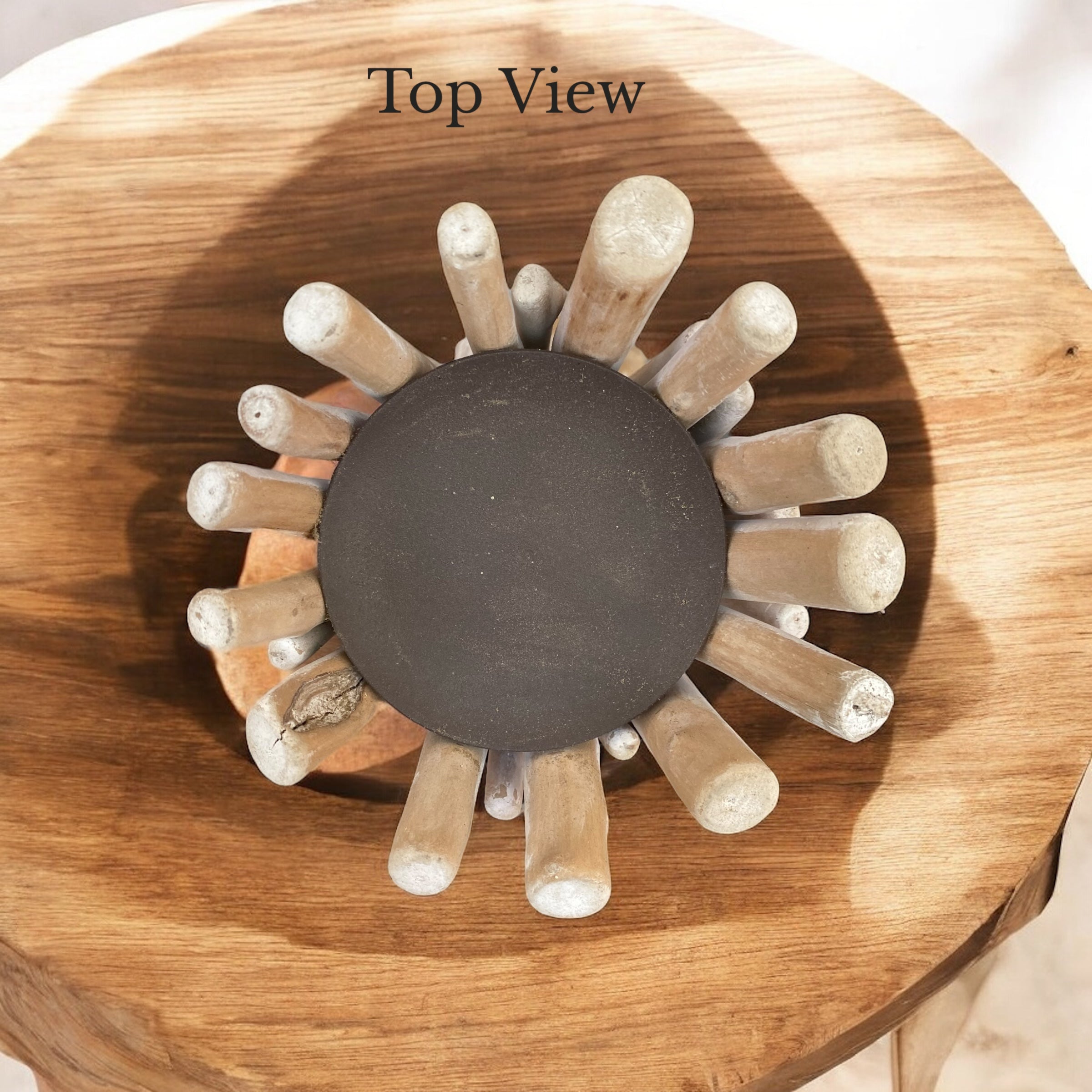 Handmade Driftwood Candle Stand - Camden Layne