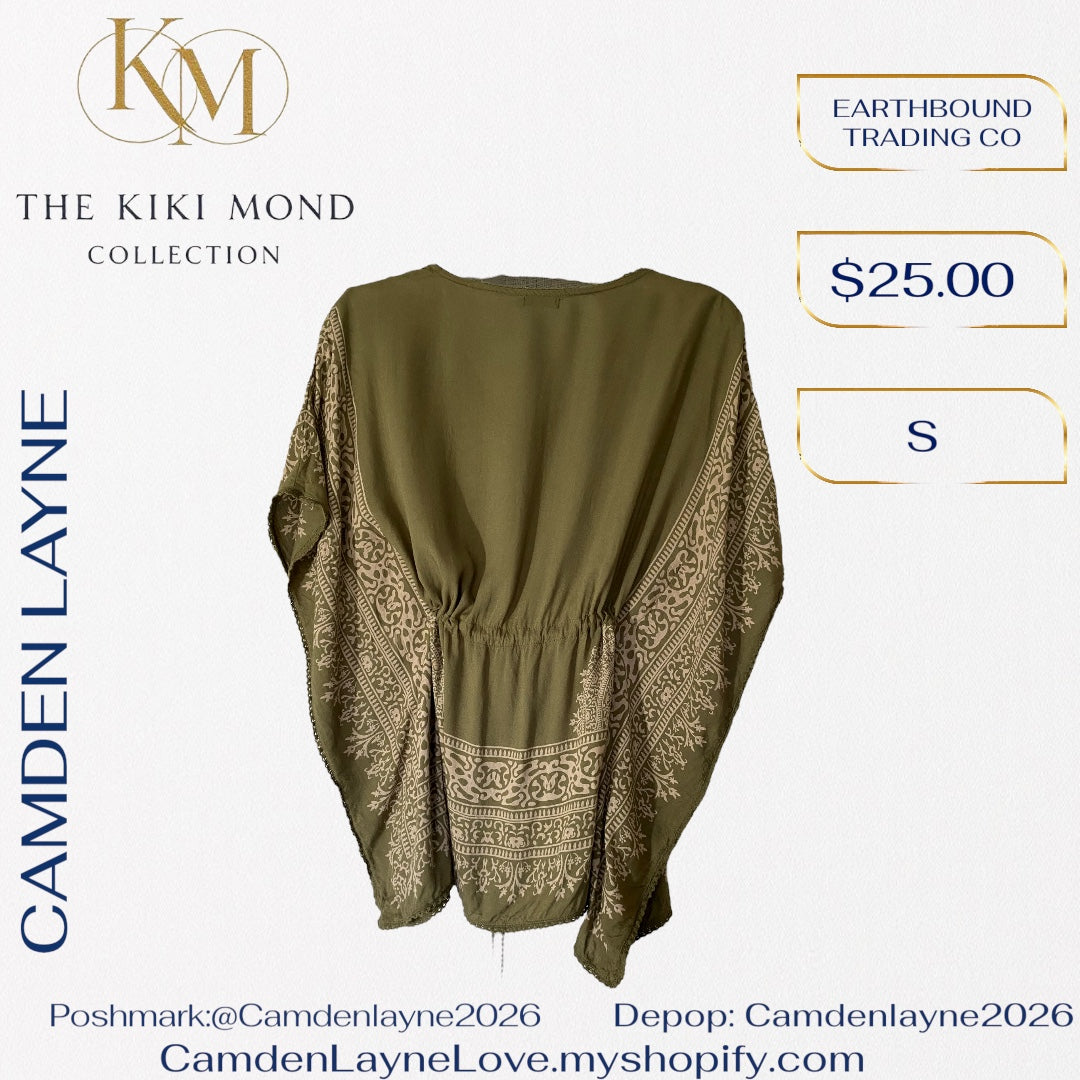 Earthbound Olive Tunic