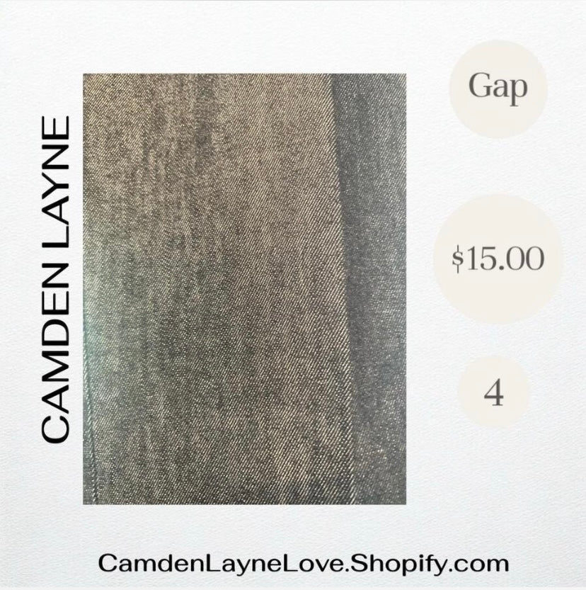 Gap Dark Jean Slacks