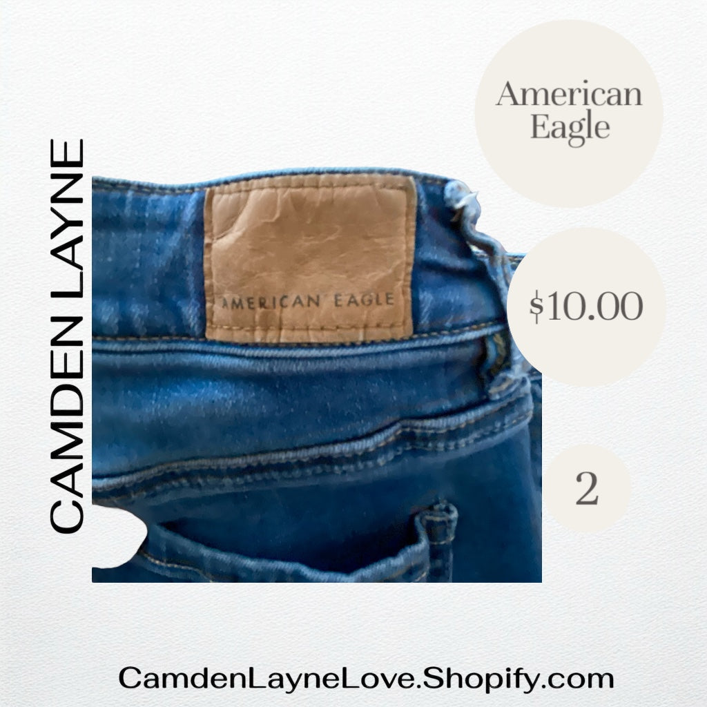 American Eagle 2 High Rise Skinny Jeans