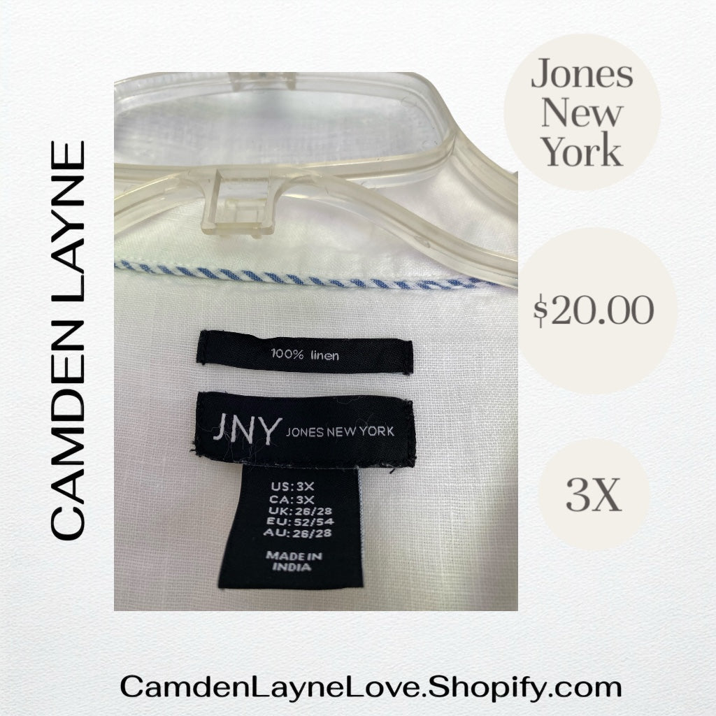 Jones New York Linen Jacket