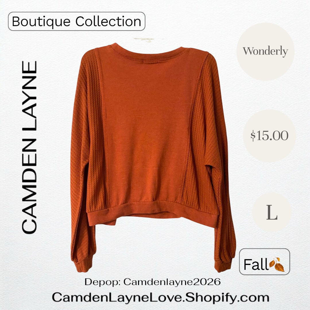 Wonderly Short Fall Blouse