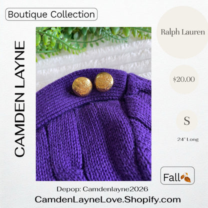 Ralph Lauren Cable Knit Sweater