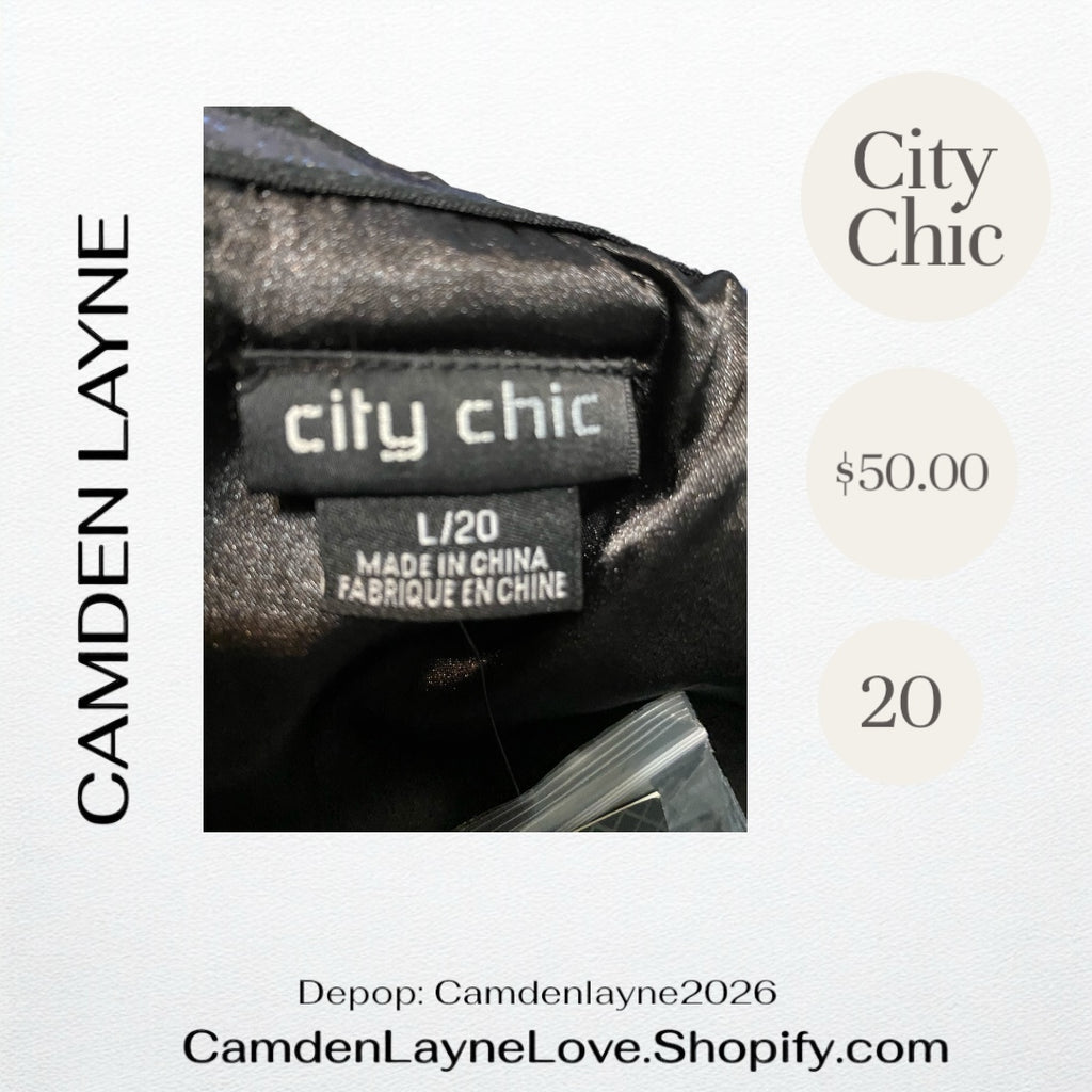 City Chic Black Formal