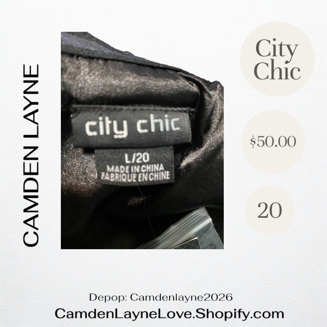 City Chic Black Formal