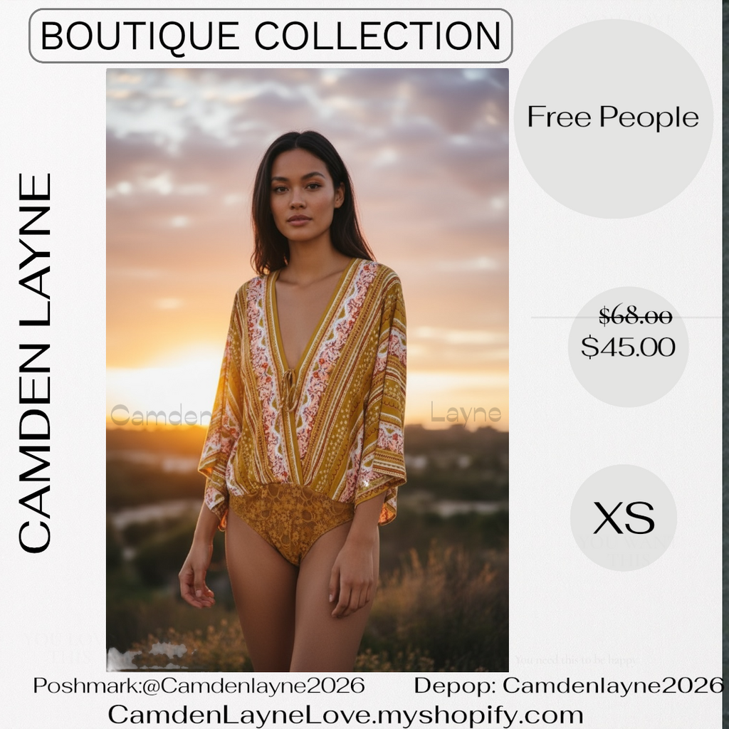 Free People Intimately One Piece Blouse