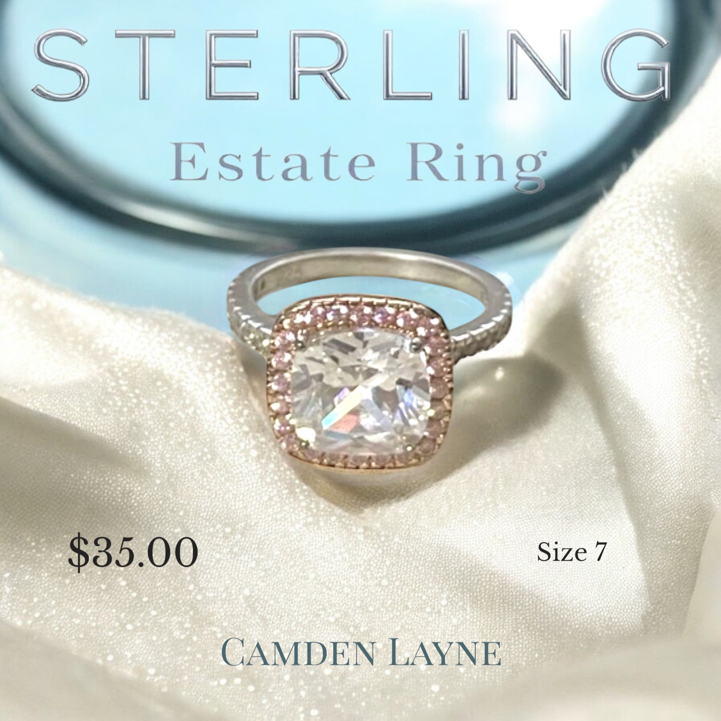 Sterling Estate Ring- “Candy” - Camden Layne