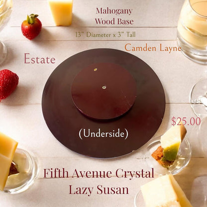 Fifth Avenue Crystal Lazy Suzan - Camden Layne