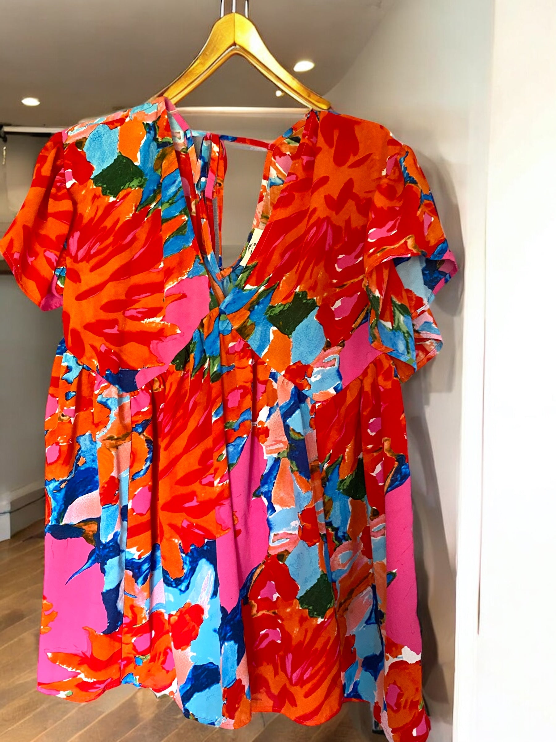 Entro Double V Blouse - Camden Layne