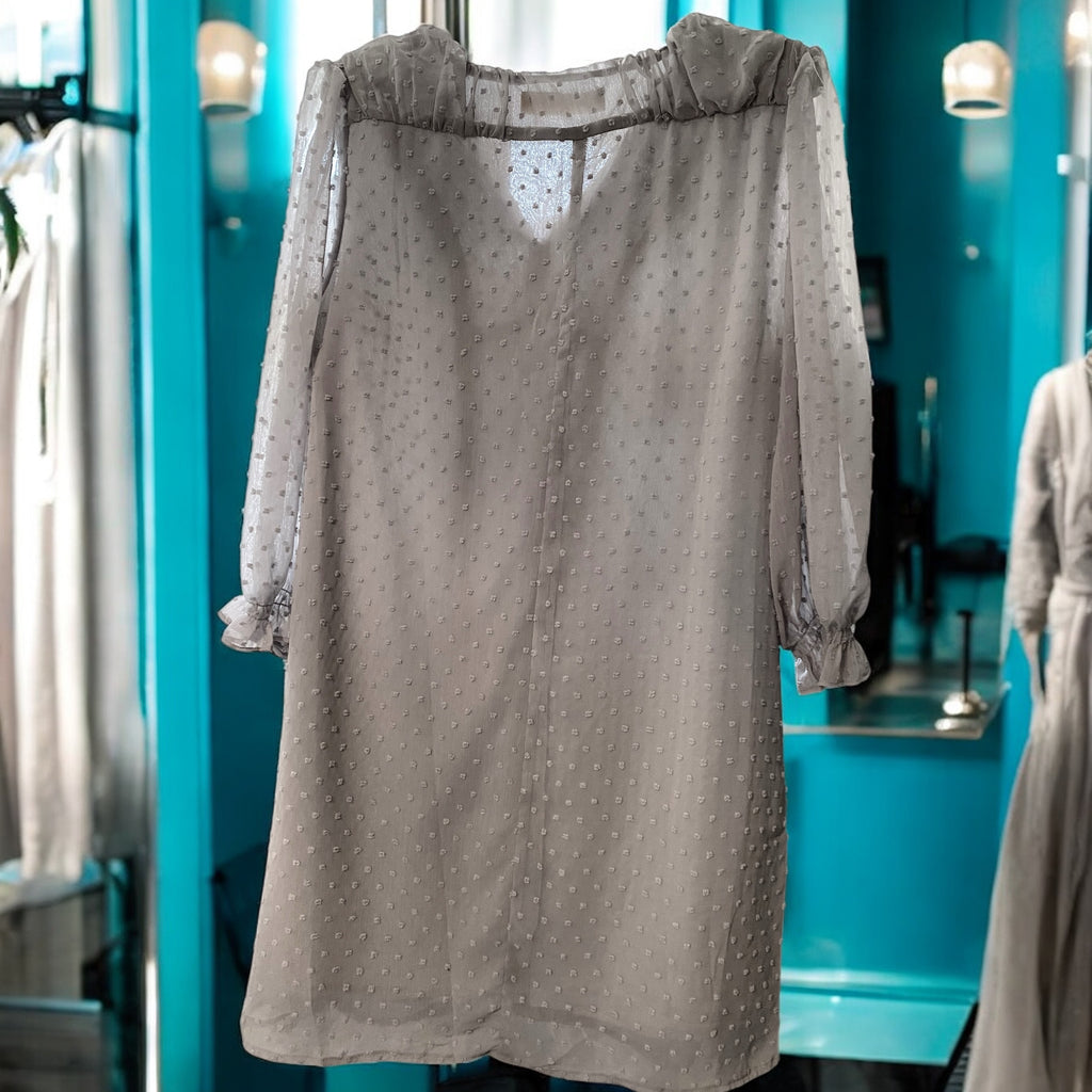Gray Fourteen & 9th Baby Doll Dress - Camden Layne