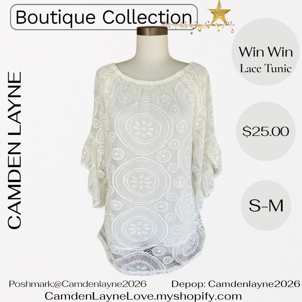 Win Win Lace Tunic