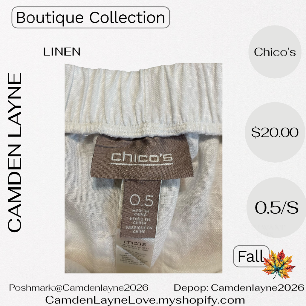 Chico’s Linen Pants