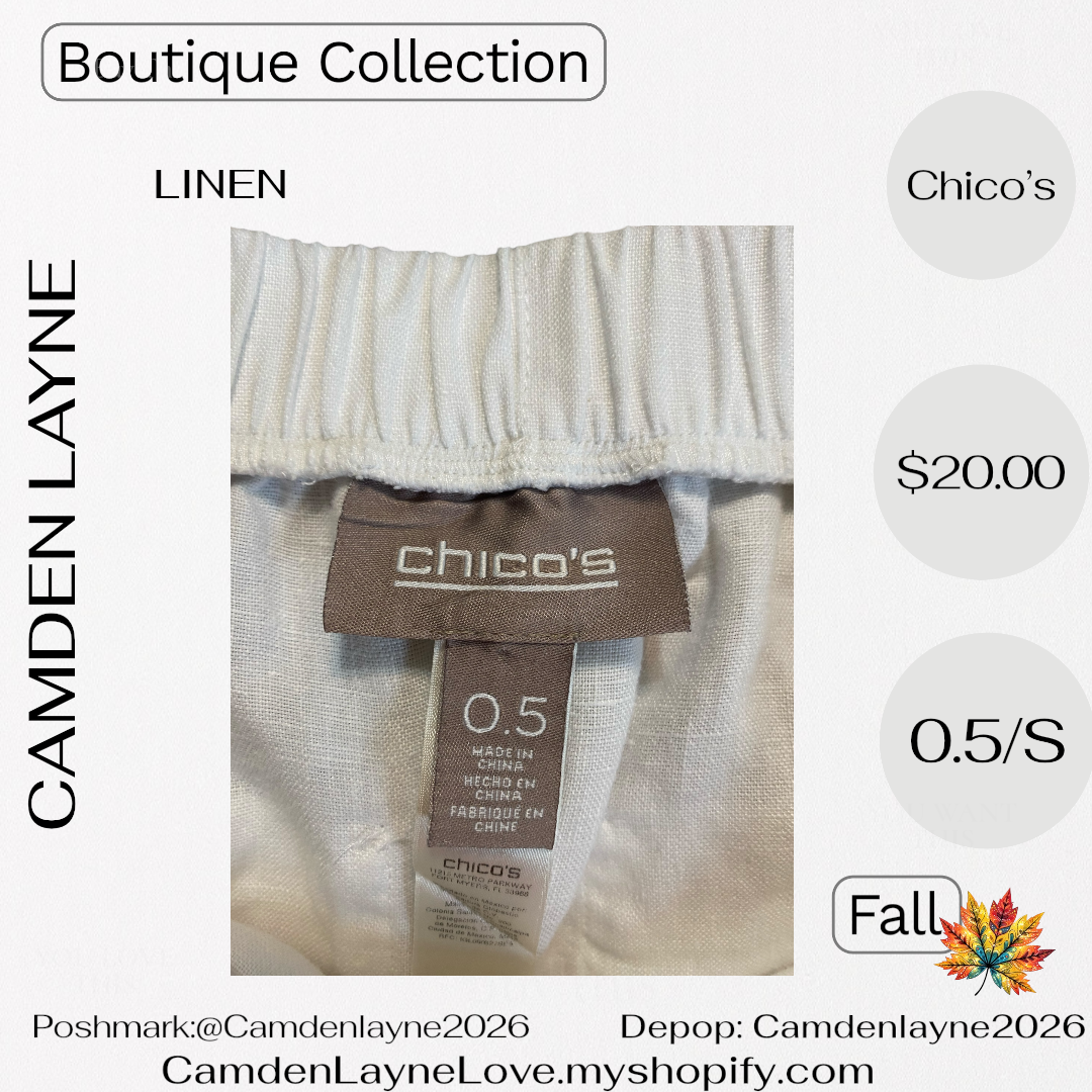 Chico’s Linen Pants