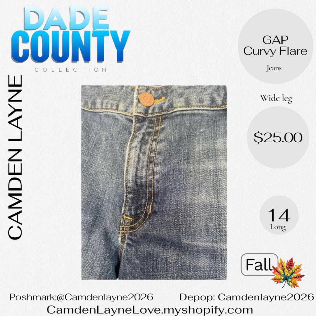 Gap Curvy Flare Jeans