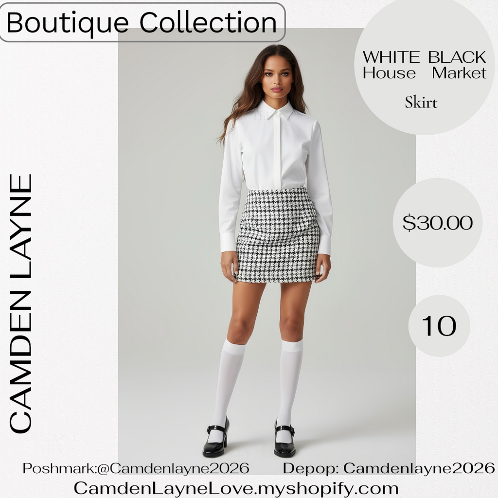 White House Black Market midi skirt