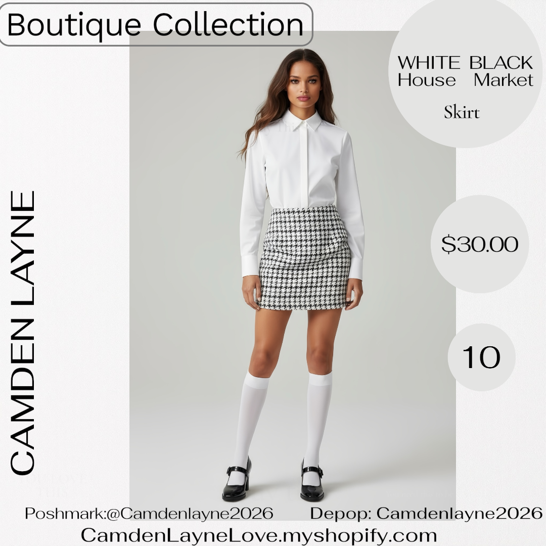 White House Black Market midi skirt