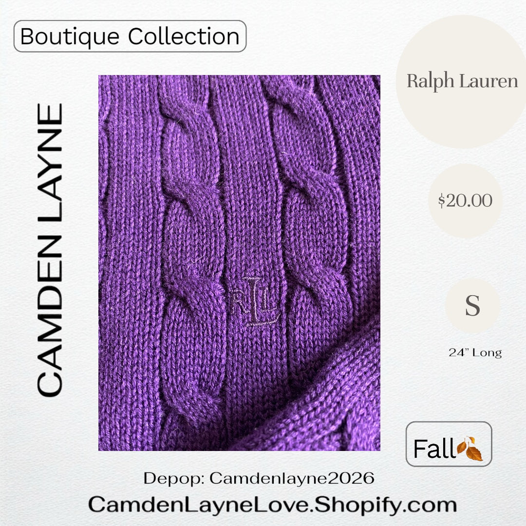 Ralph Lauren Cable Knit Sweater