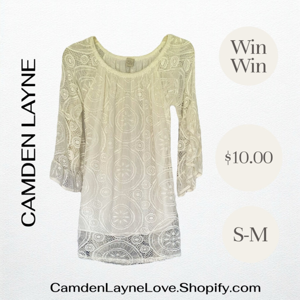 Win Win Lace Top
