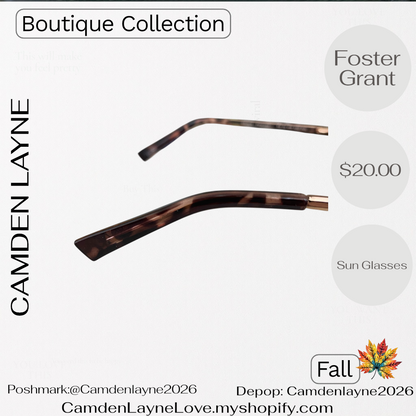 Foster Grant Tortoise Shell Sunglasses