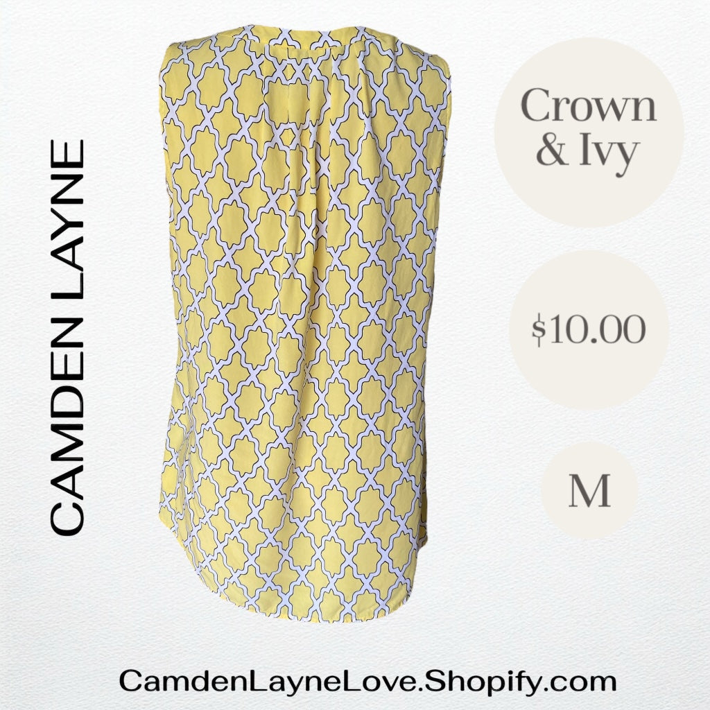 Crown and Ivy Yellow