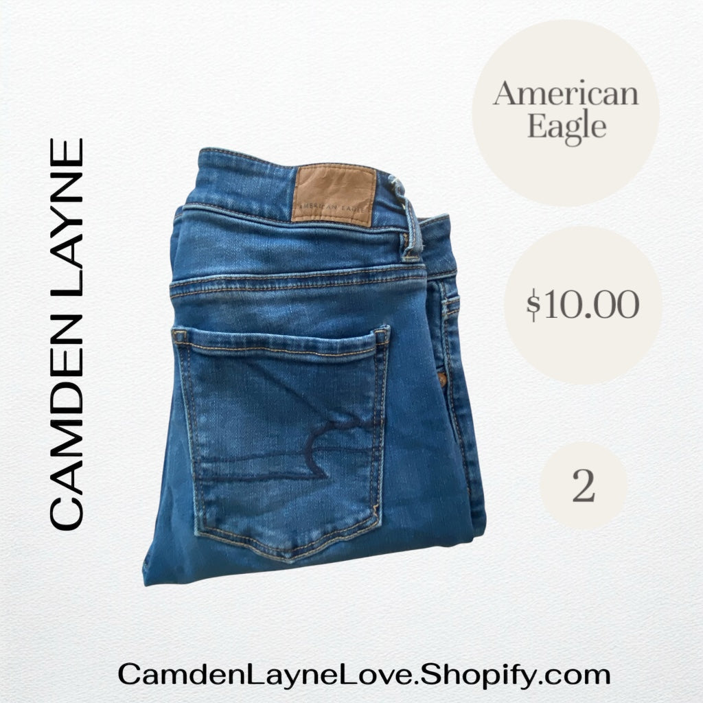 American Eagle 2 High Rise Skinny Jeans