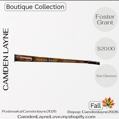 Foster Grant Tortoise Shell Sunglasses