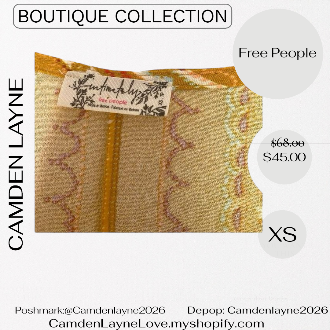 Free People Intimately One Piece Blouse