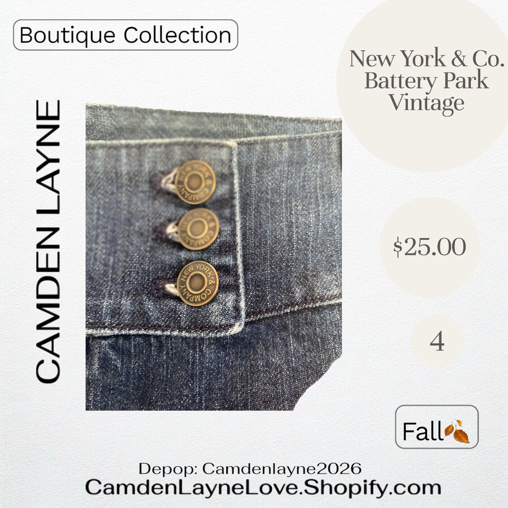 Vintage Battery Park Dark Denim 4