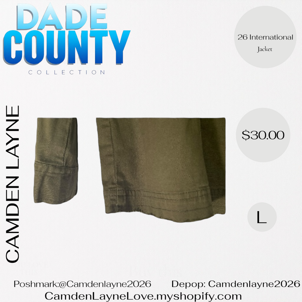 Ashley Army Green Jacket