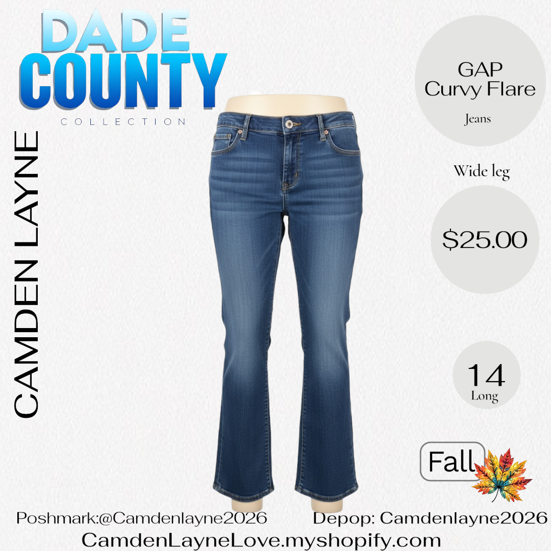Gap Curvy Flare Jeans