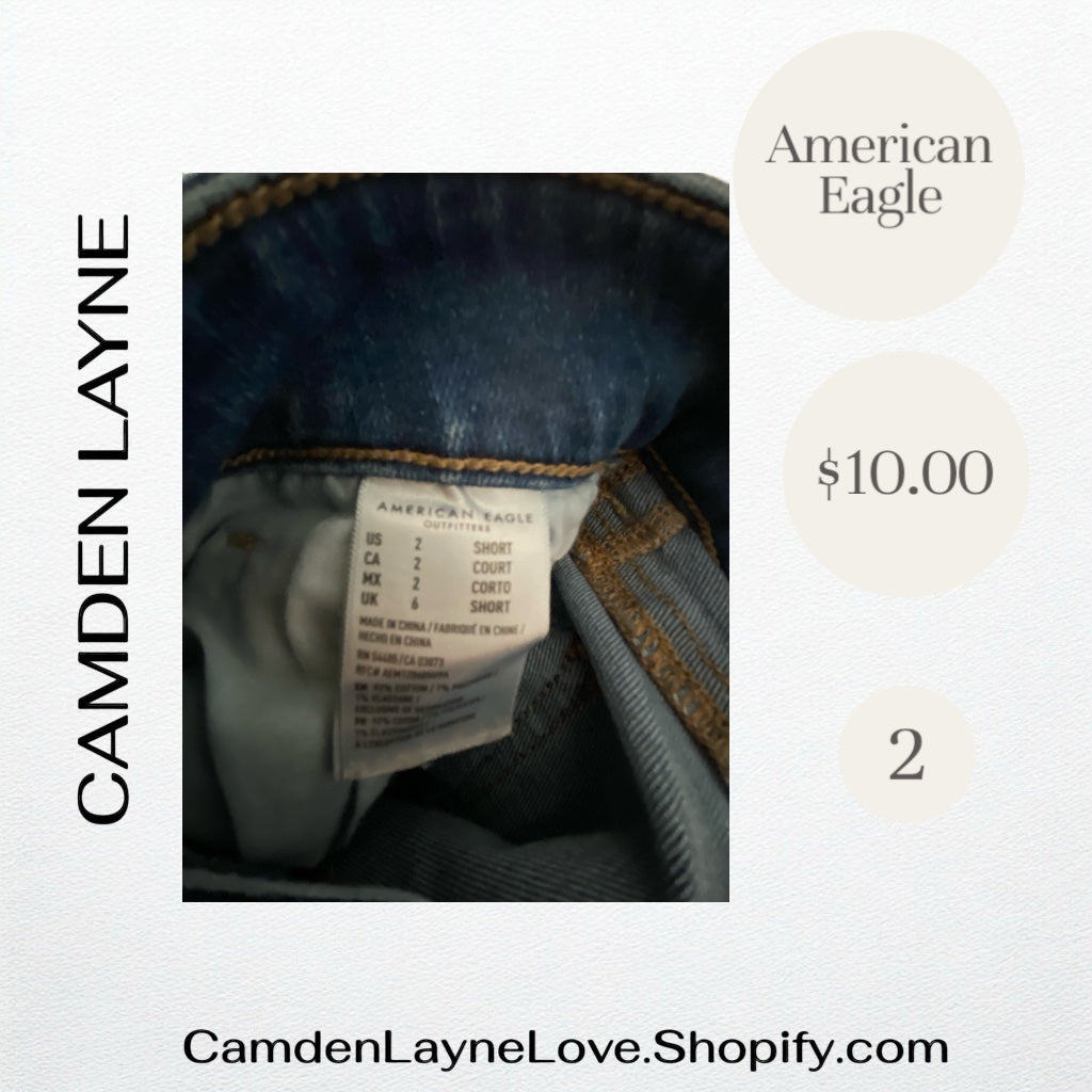American Eagle 2 High Rise Skinny Jeans