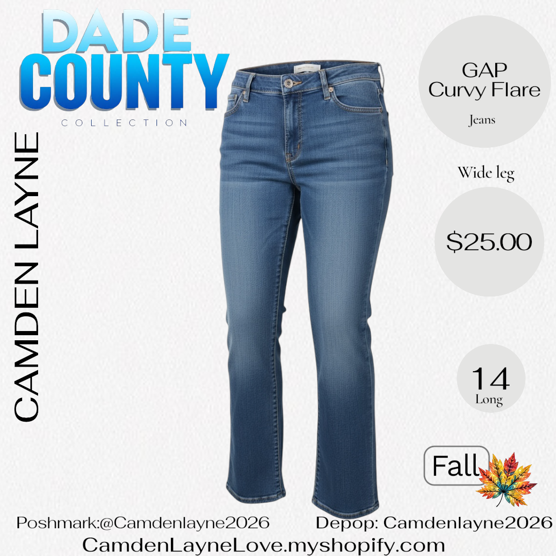 Gap Curvy Flare Jeans