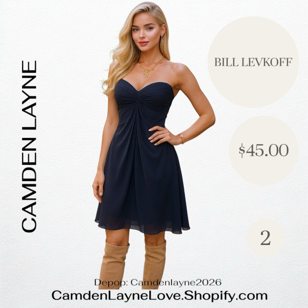 Bill Levkoff Formal Strapless Dress