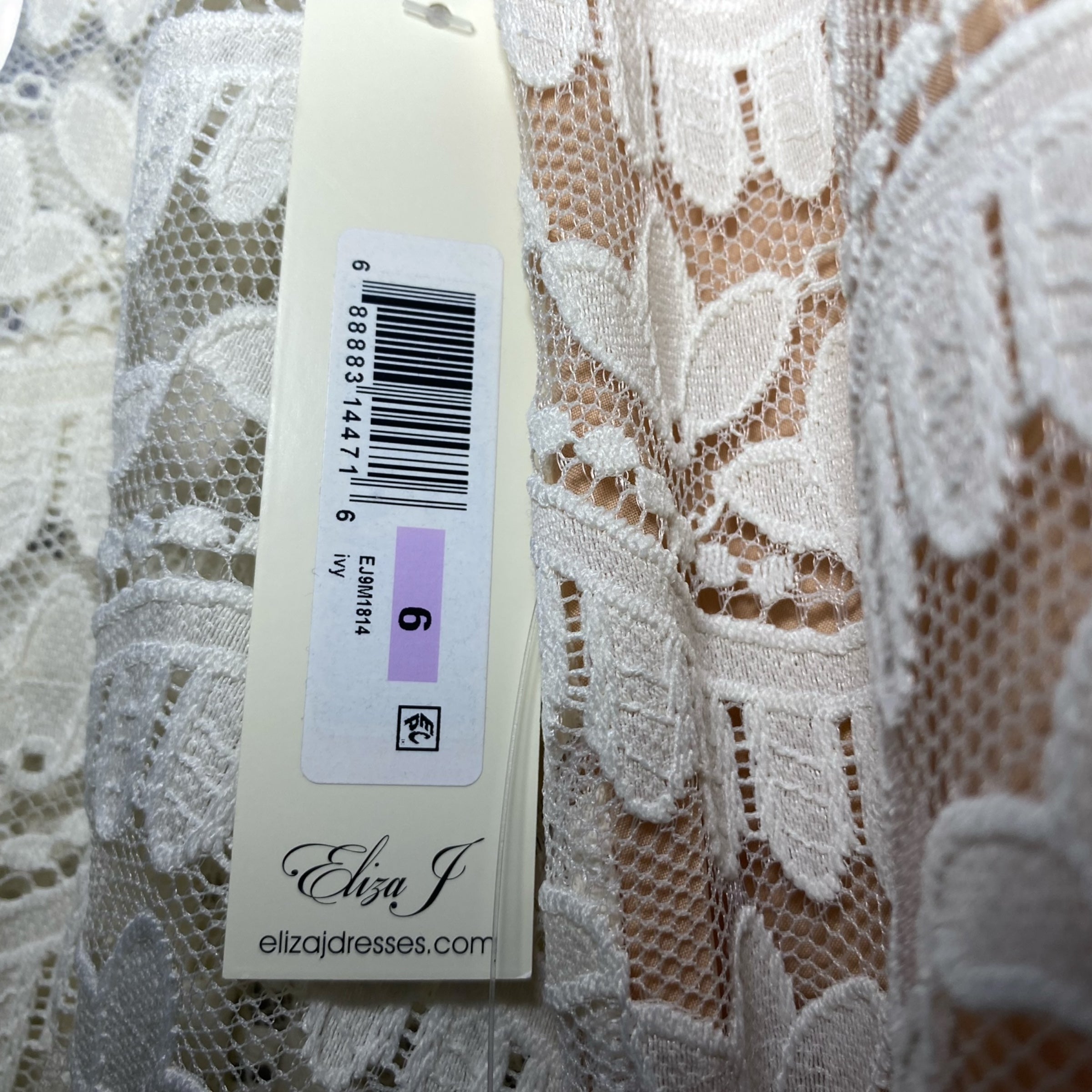 Eliza J Embroidered Lace Shift Dress - Camden Layne