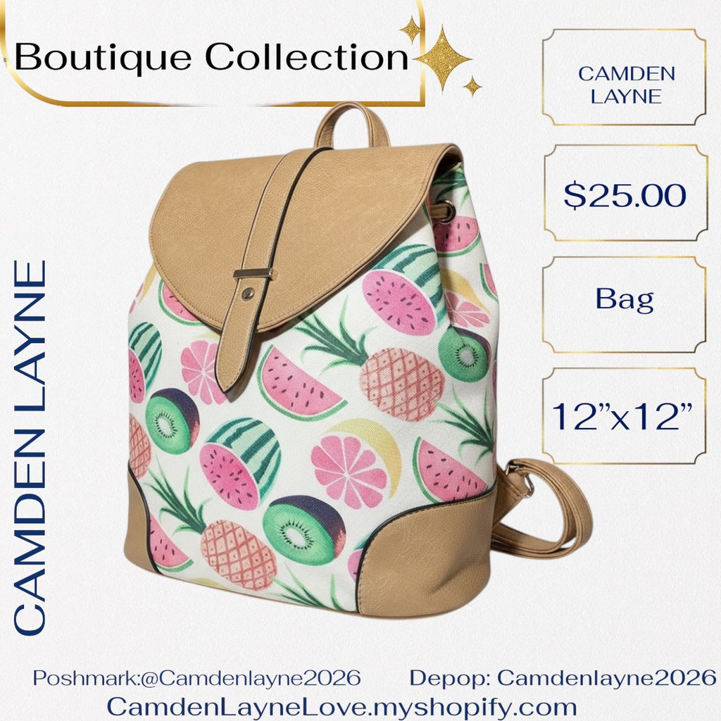 Camden Layne Juicy Fruit Back Pack