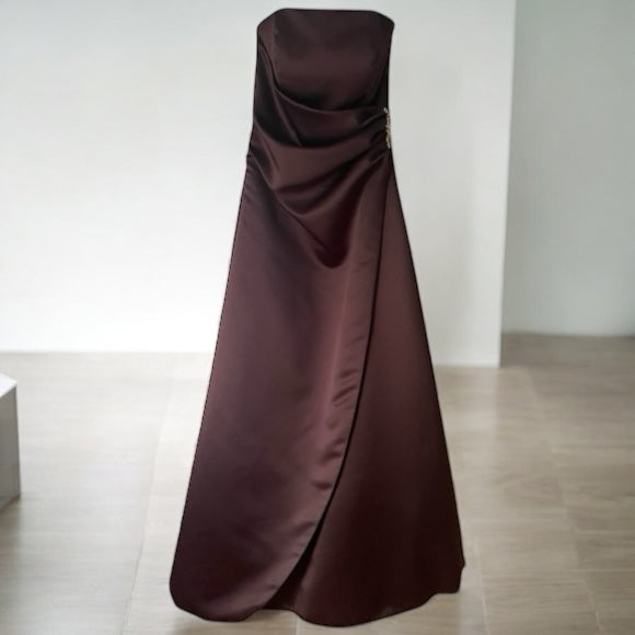 Chocolate Brown Formal Gown - Camden Layne