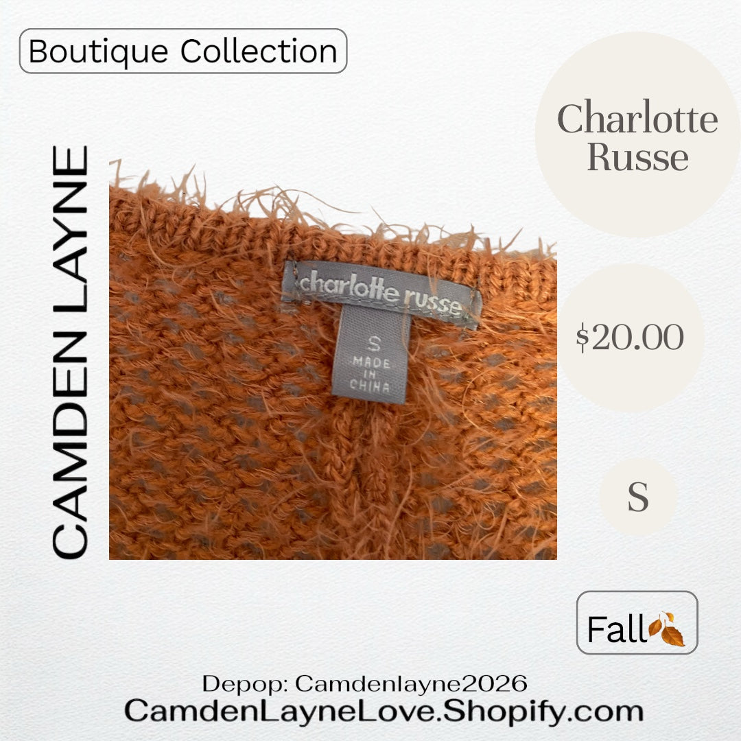 Rust Charlotte Russe Cardigan