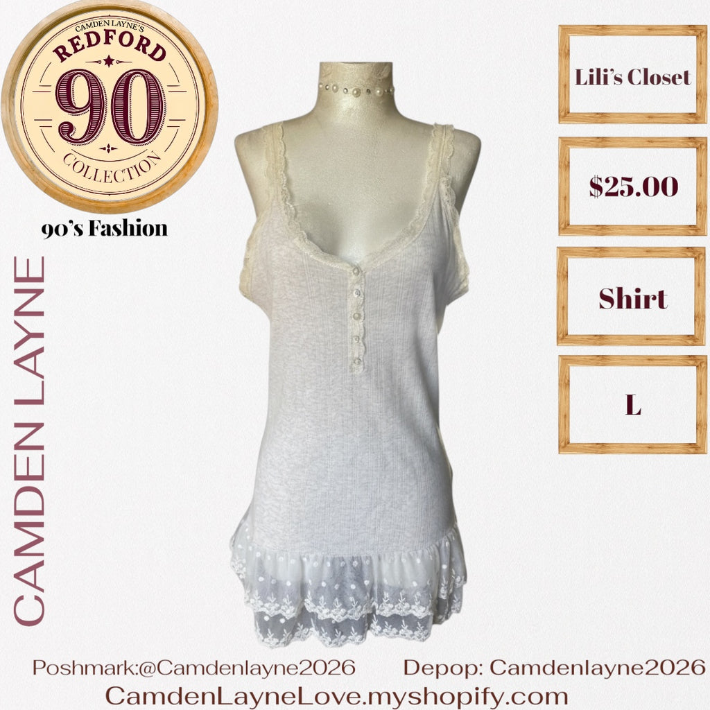 Lili’s Closet Lace Embroidered Top