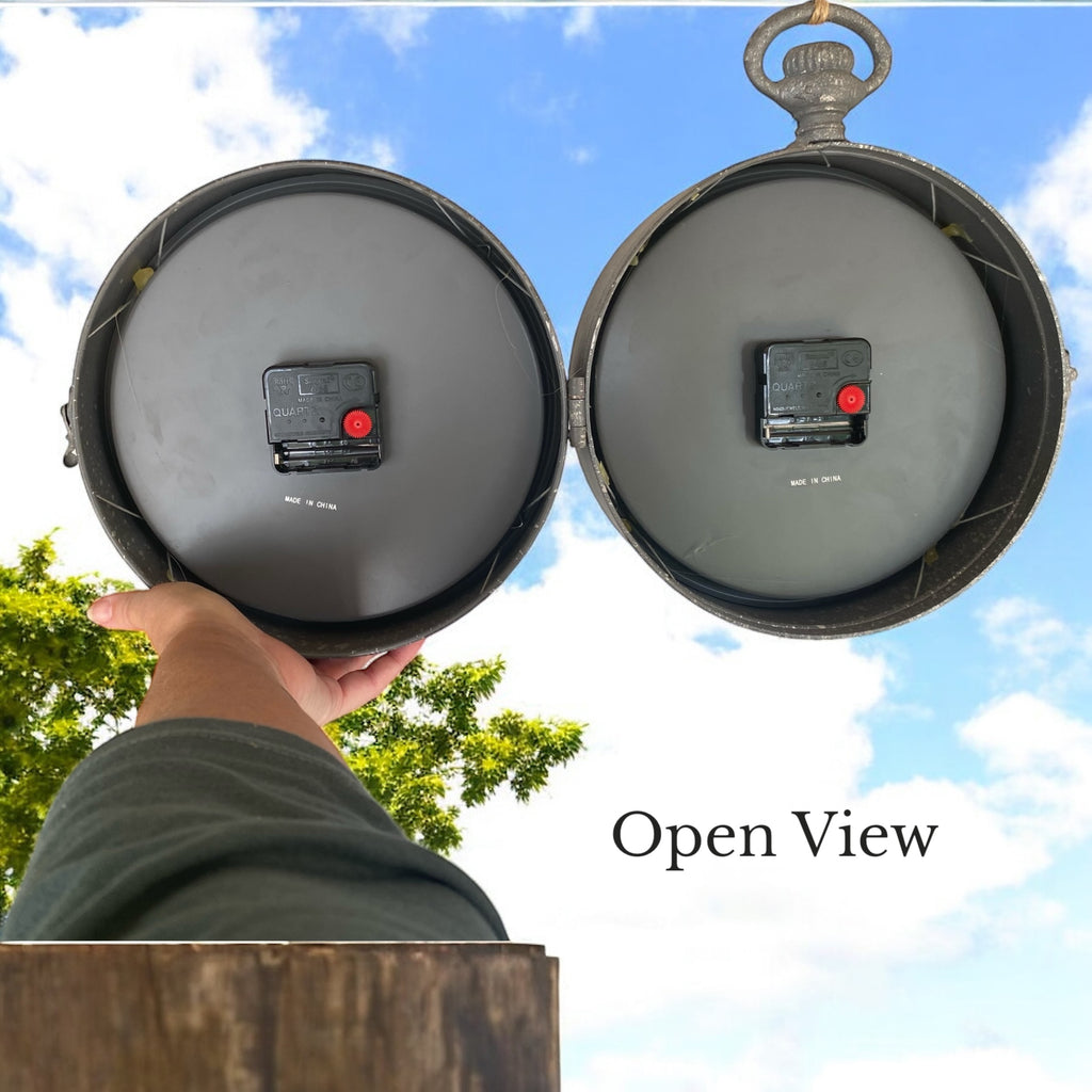 Brighton Double Sided Hanging Clock - Camden Layne