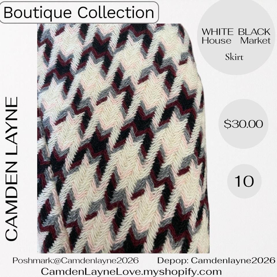 White House Black Market midi skirt