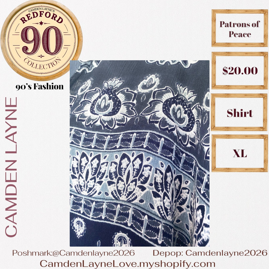 Patrons of Peace Hartley Tie Crop Top