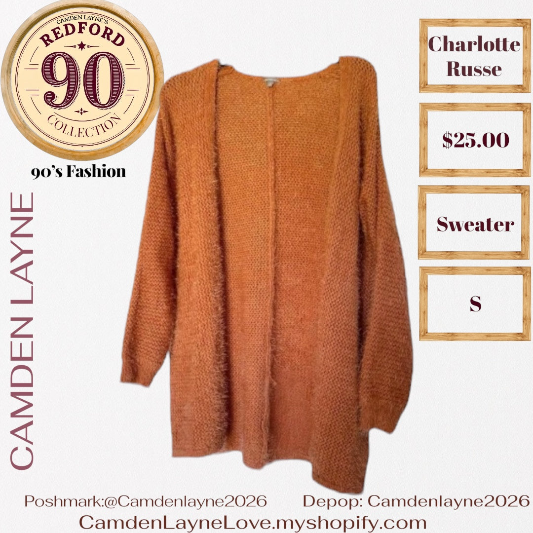 Rust Charlotte Russe Cardigan