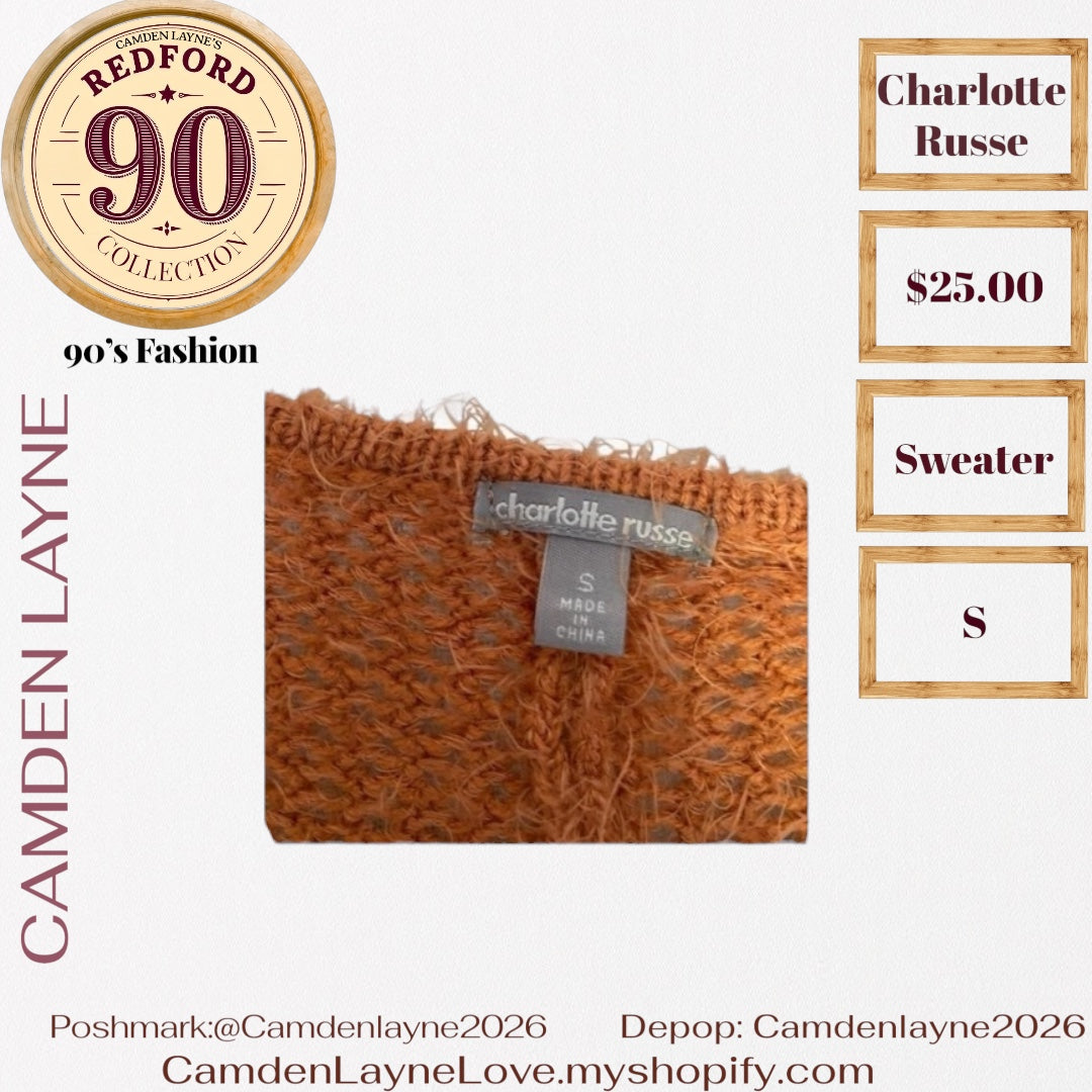 Rust Charlotte Russe Cardigan