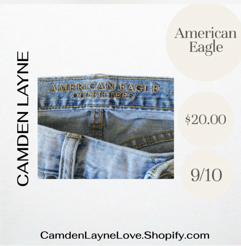 AE 10 Slim Straight Acid Wash